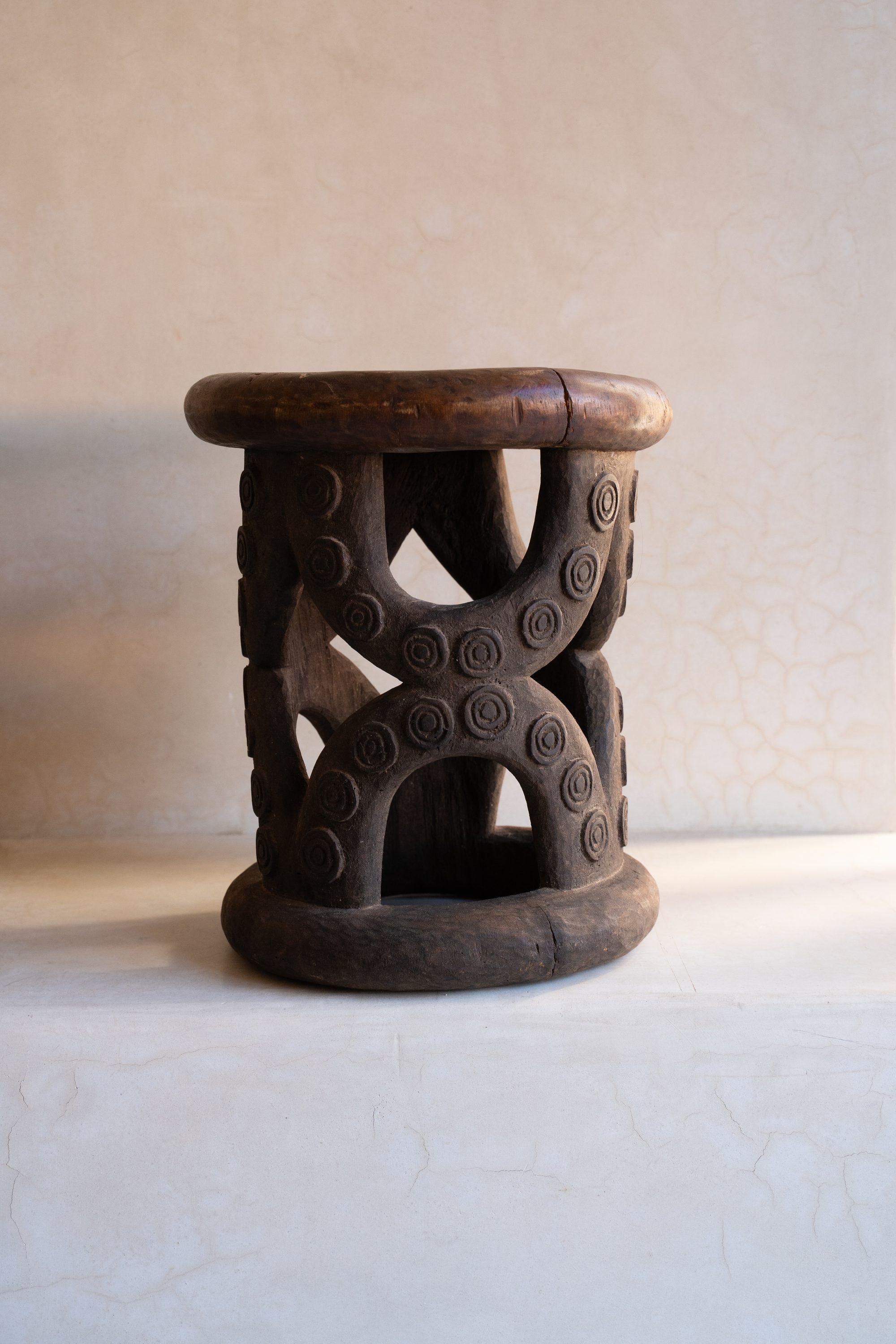 Decorative Wooden Stool