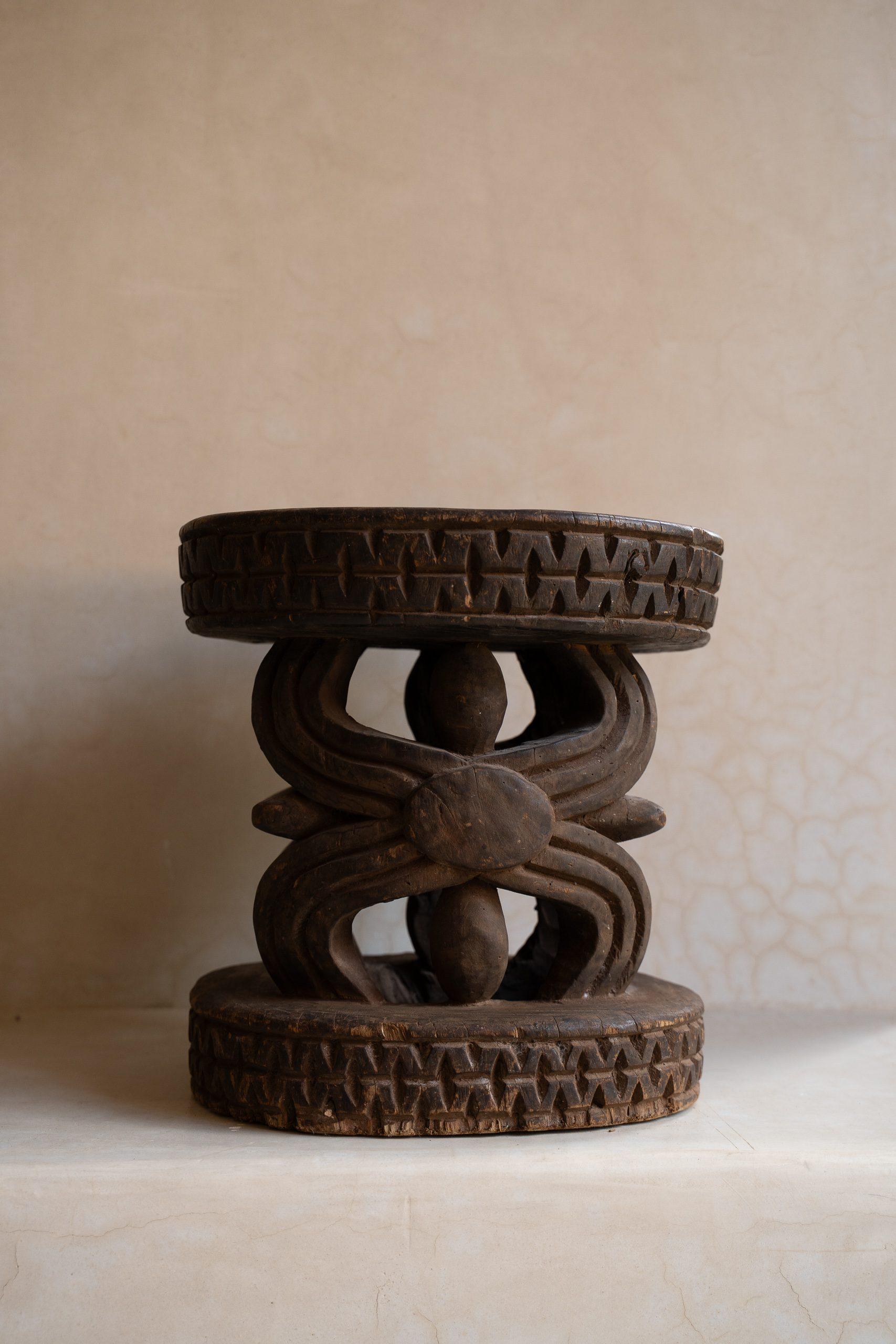 Handcrafted Stool from Cameroon