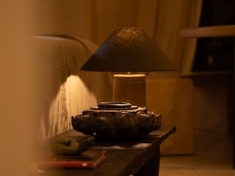 Objet décoratif dans une lumière douce